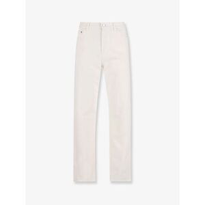 Gucci Men Denim Trousers With Metal Horsebit Detail On The Back